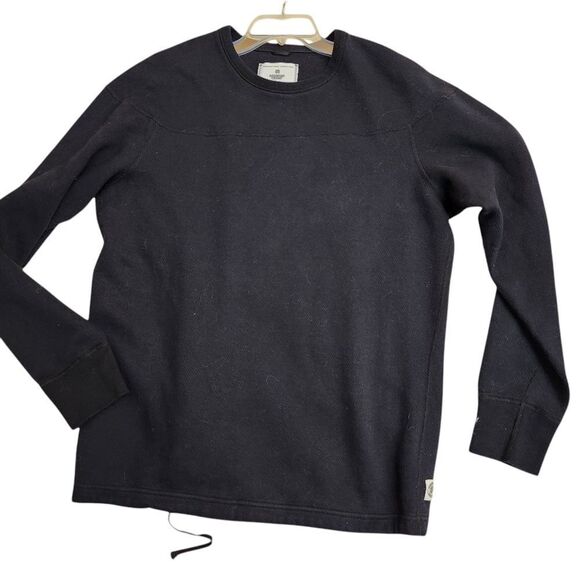 Reigning Champ Black crewneck double knit pullover sweatshirt Sz XLT‎ - Picture 9 of 9
